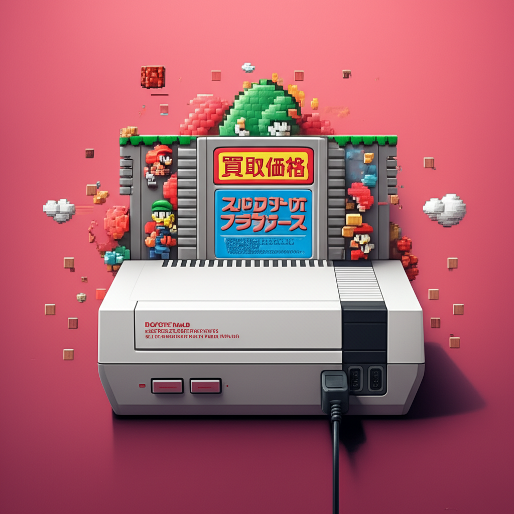 【ファミコン】スーパーマリオブラザーズを高く売るには？各社の買取価格相場を比較