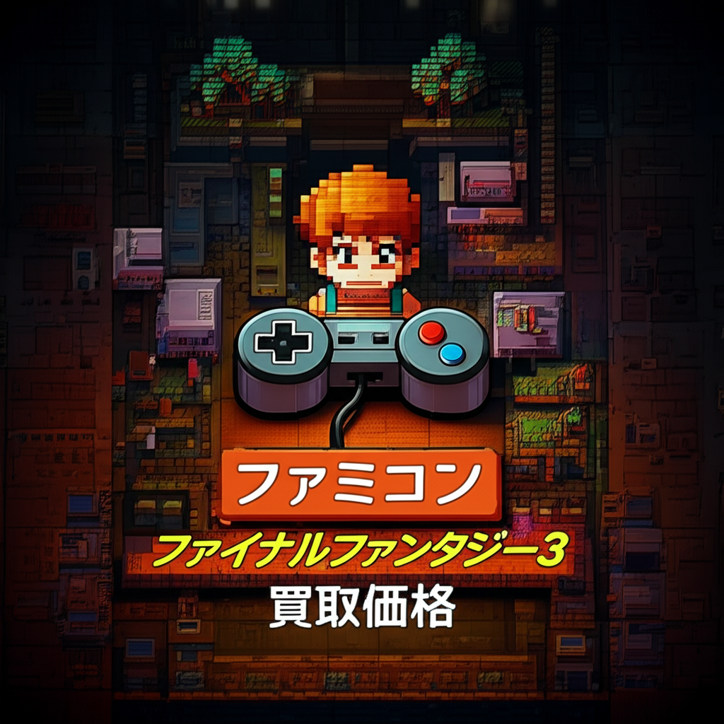 【ファミコン】ファイナルファンタジー3の買取価格相場を徹底比較！高く売るコツと最新価格情報