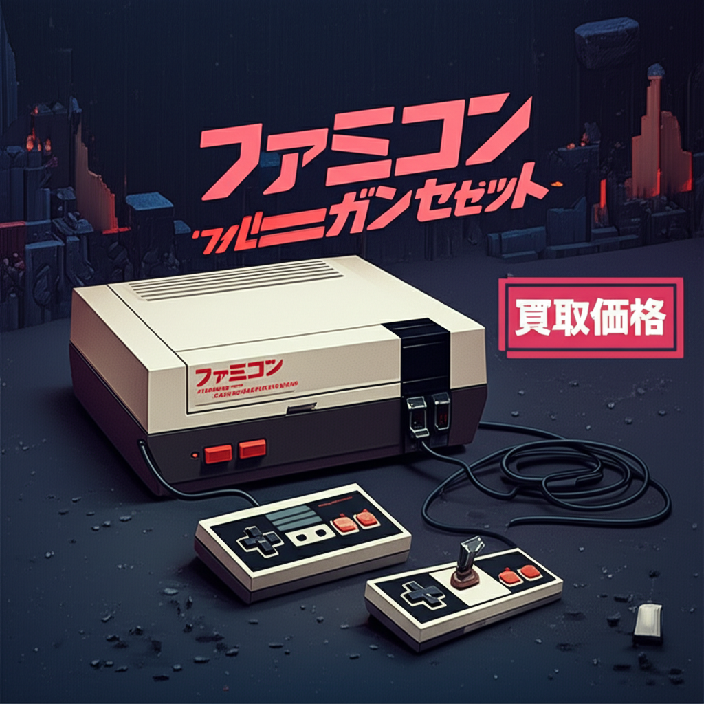 【ファミコン】ワイルドガンマンセットを高く売るには？各社の買取価格相場を比較
