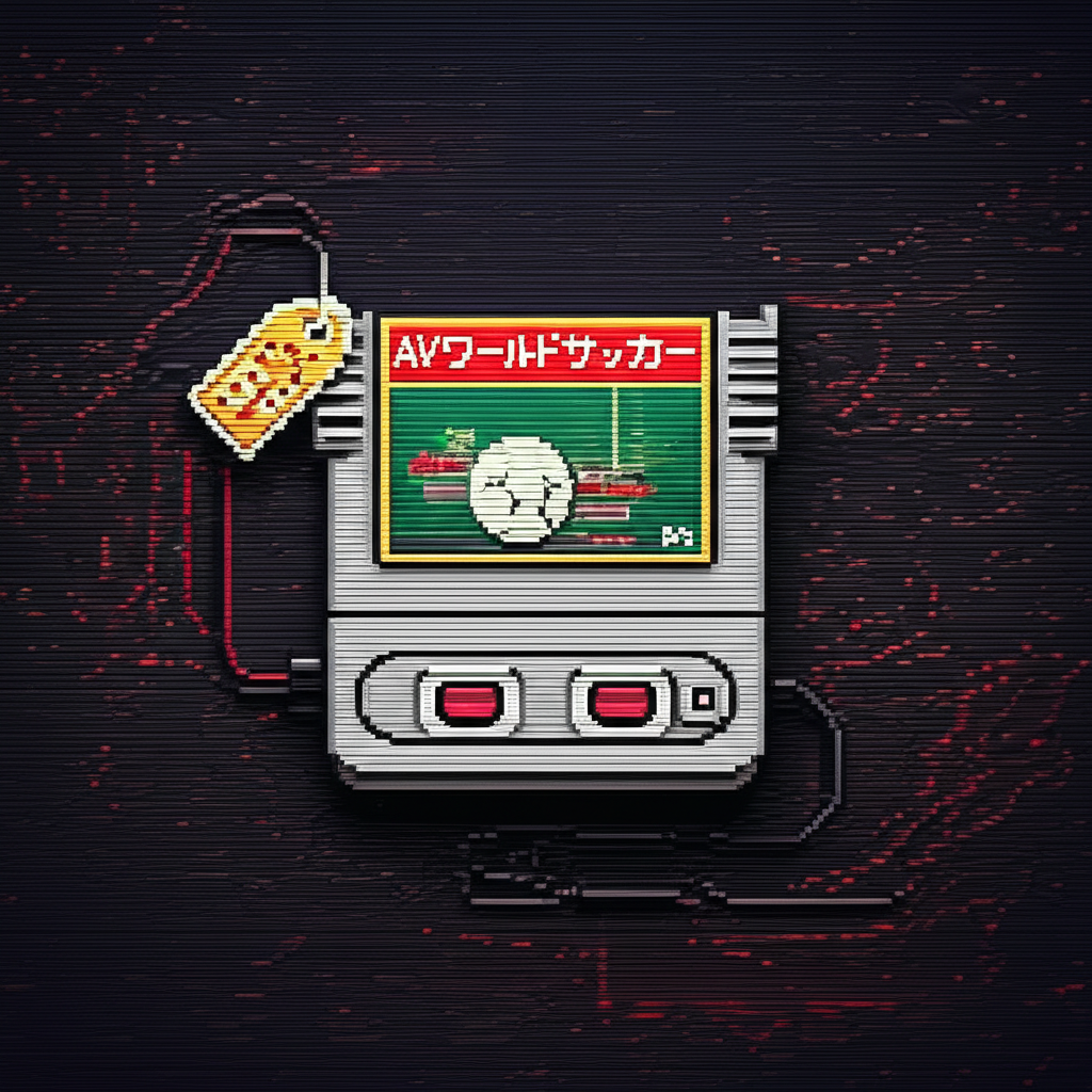 【ファミコン】AVワールドサッカーを高く売るには？各社の買取価格相場を比較