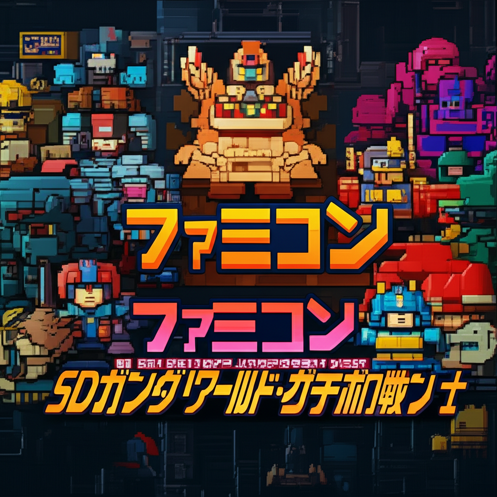 【ファミコン】SDガンダムワールド・ガチャポン戦士を高く売るには？各社の買取価格相場を比較