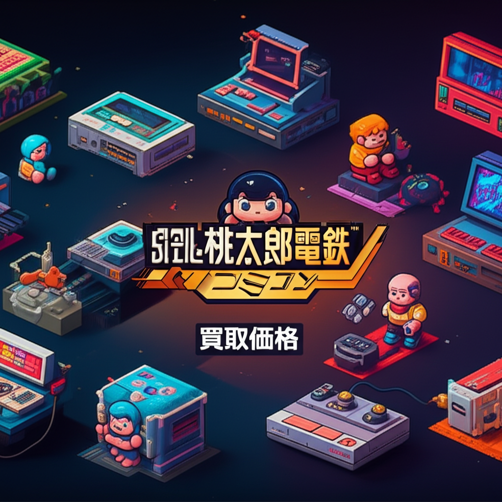 【ファミコン】SUPER桃太郎電鉄を高く売るには？各社の買取価格相場を比較
