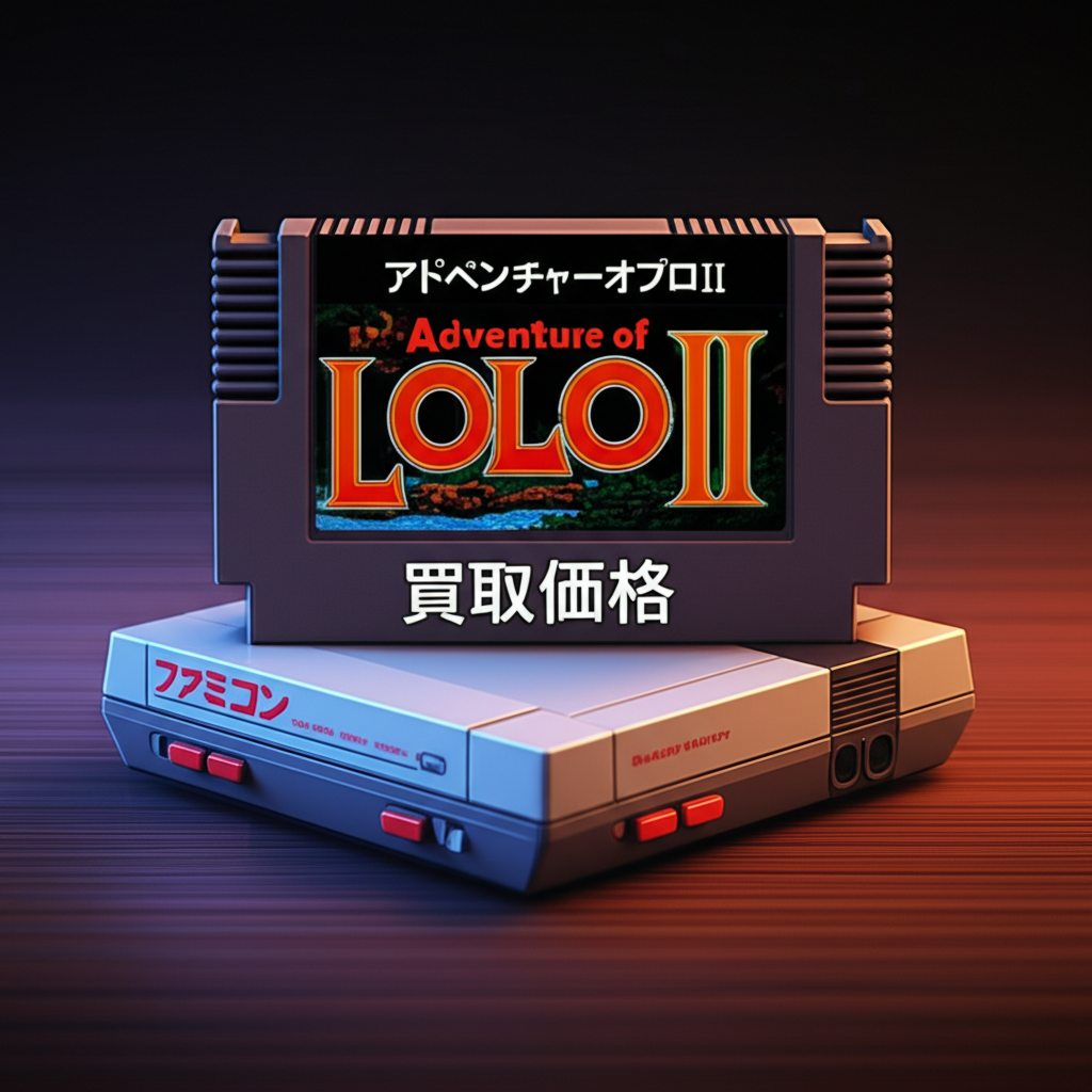 【ファミコン】アドベンチャーオブロロIIを高く売るには？各社の買取価格相場を比較