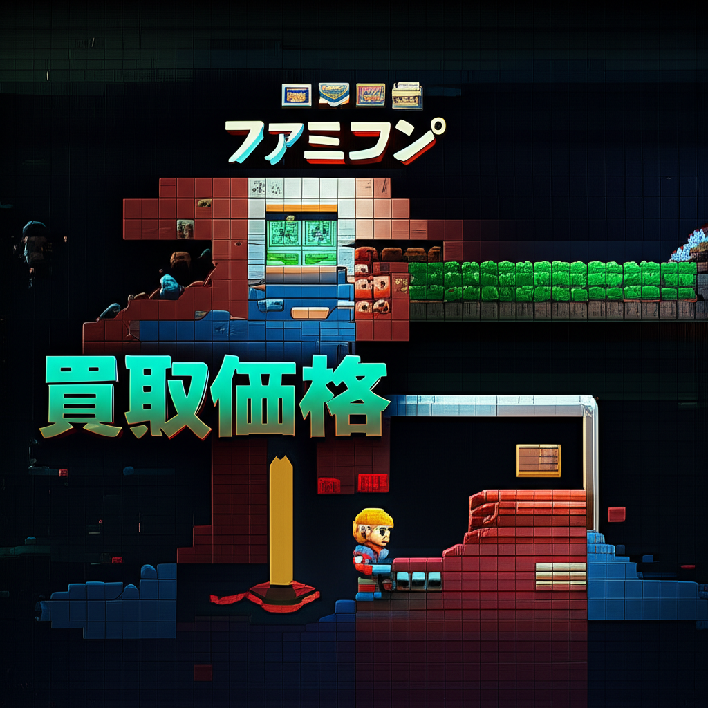 【ファミコン】アルカノイドⅡを高く売るには？各社の買取価格相場を完全比較