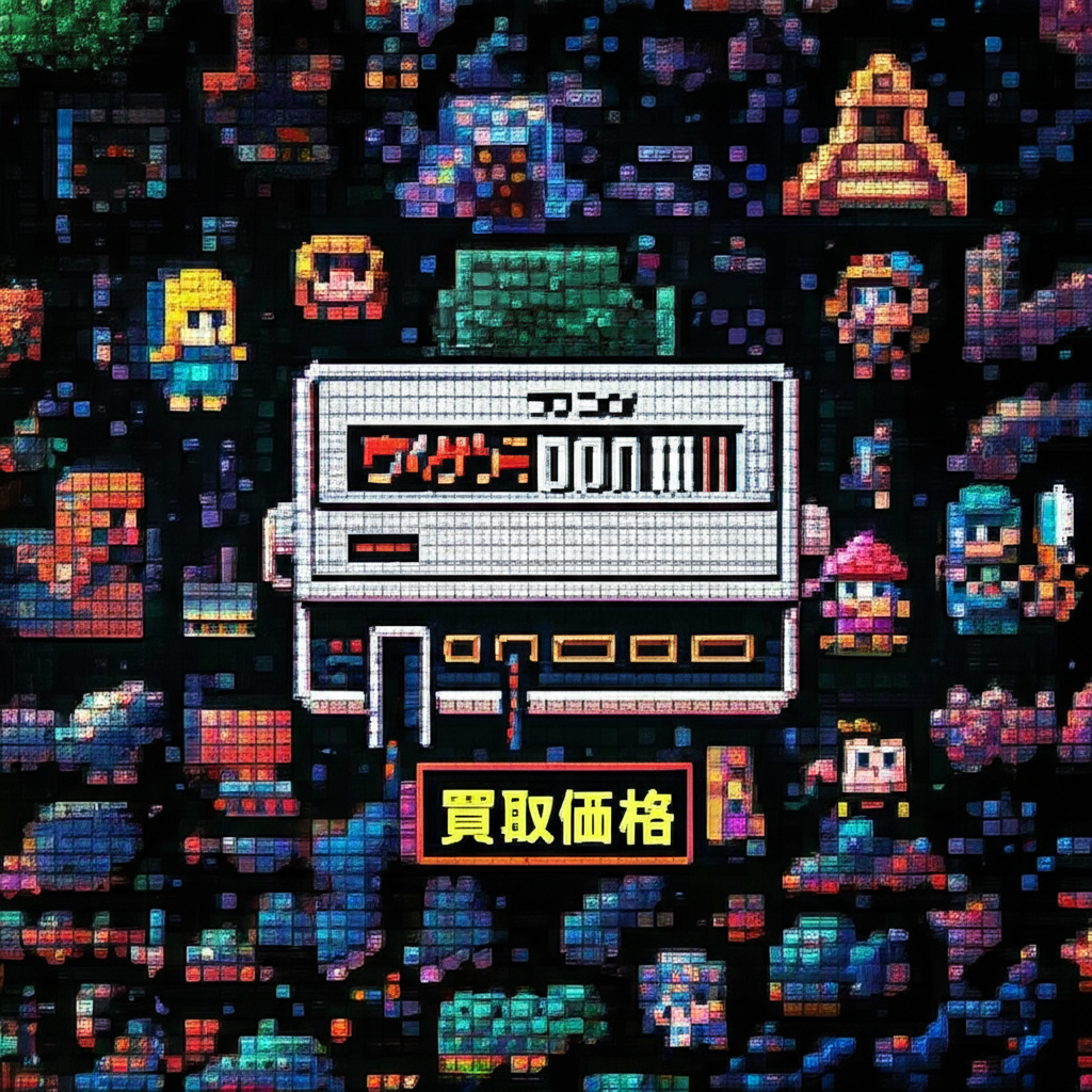 【ファミコン】ウィザードリィIII・ダイヤモンドの騎士を高く売るには？各社の買取価格相場を比較