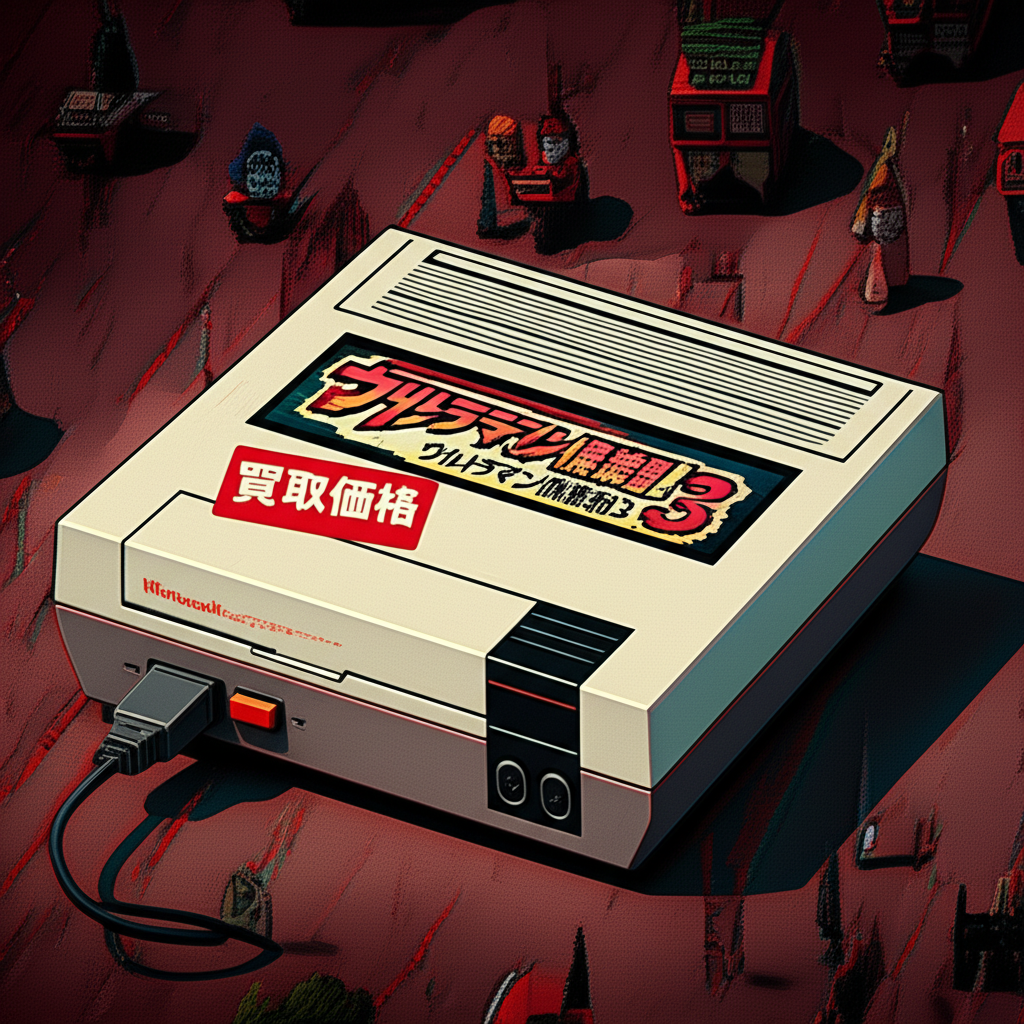 【ファミコン】ウルトラマン倶楽部3を高く売るには？各社の買取価格相場を比較