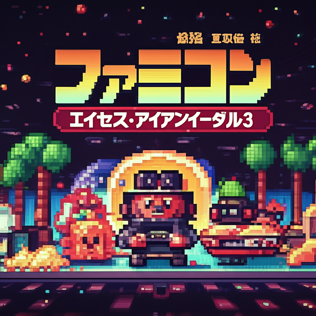 【ファミコン】エイセス・アイアンイーグル3を高く売るには？各社の買取価格相場を比較