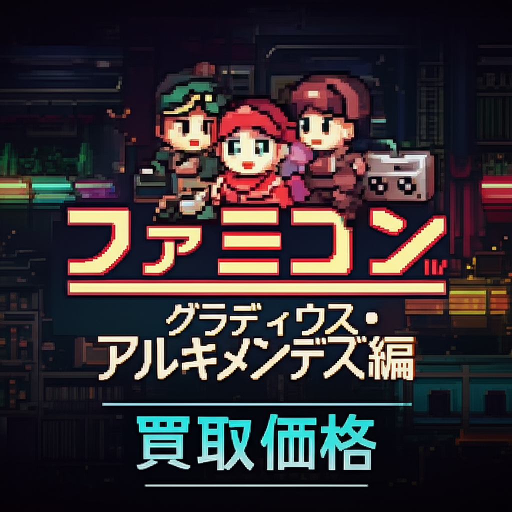 【ファミコン】グラディウス・アルキメンデス編を高く売るには？各社の買取価格相場を比較