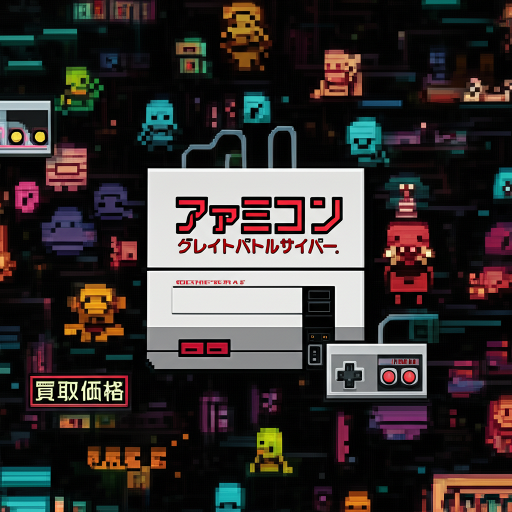 【ファミコン】グレイトバトルサイバーを高く売るには？各社の買取価格相場を比較