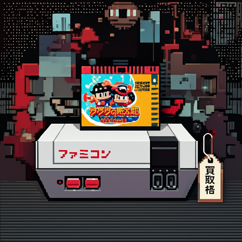 【ファミコン】ゲゲゲの鬼太郎 妖怪大魔境を高く売るには？各社の買取価格相場を比較