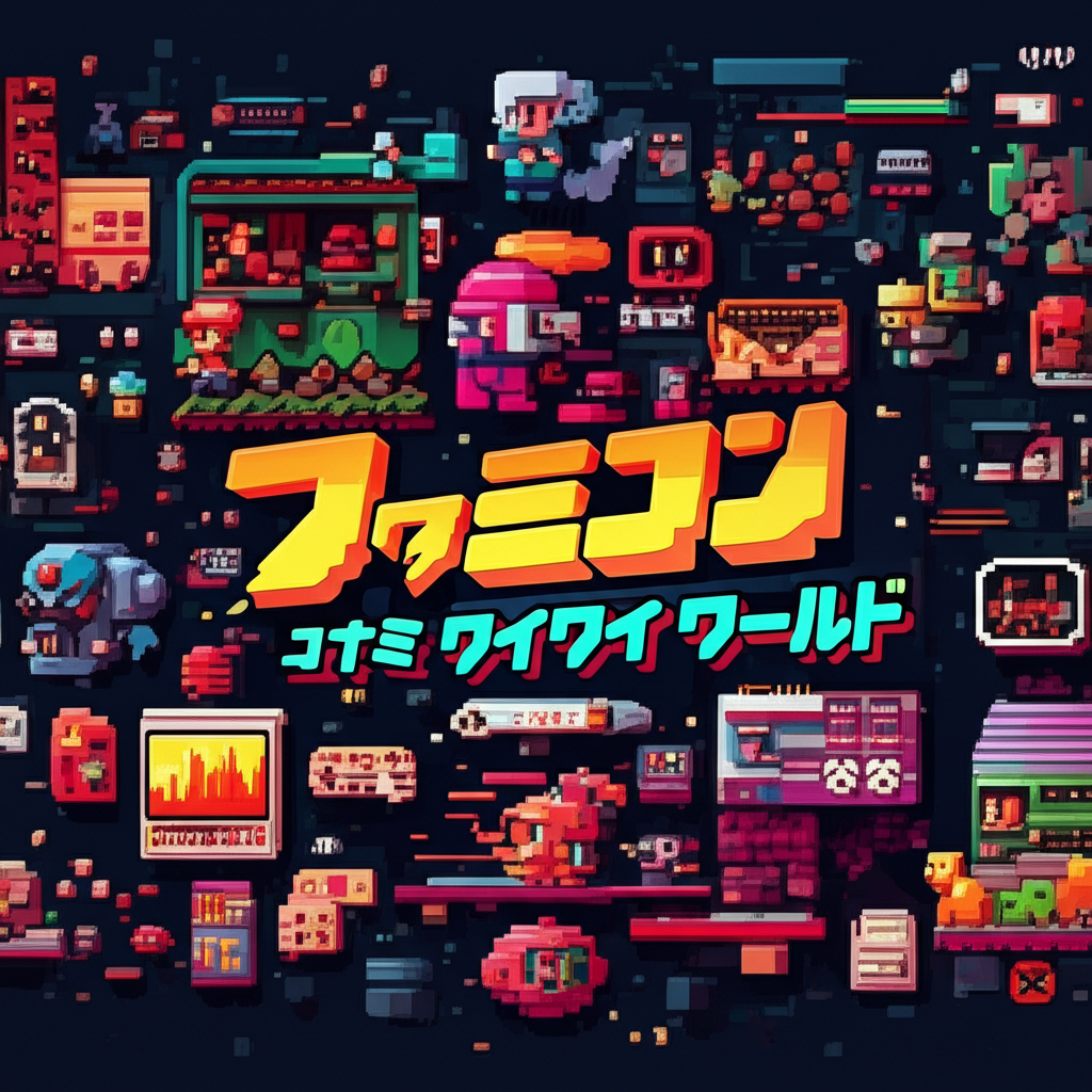 【ファミコン】コナミ ワイワイワールドを高く売るには？各社の買取価格相場を比較