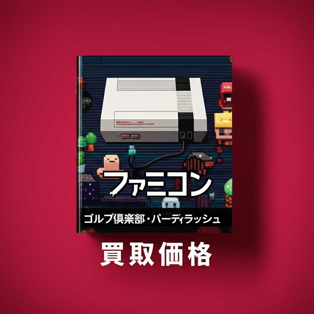 【ファミコン】ゴルフ倶楽部・バーディラッシュを高く売るには？各社の買取価格相場を比較