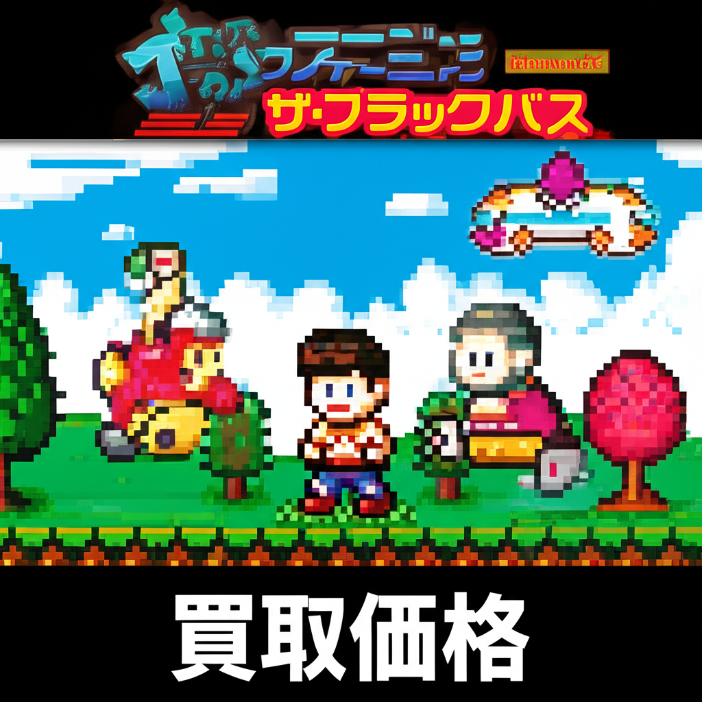 【ファミコン】ザ・ブラックバスを高く売るには？各社の買取価格相場を比較