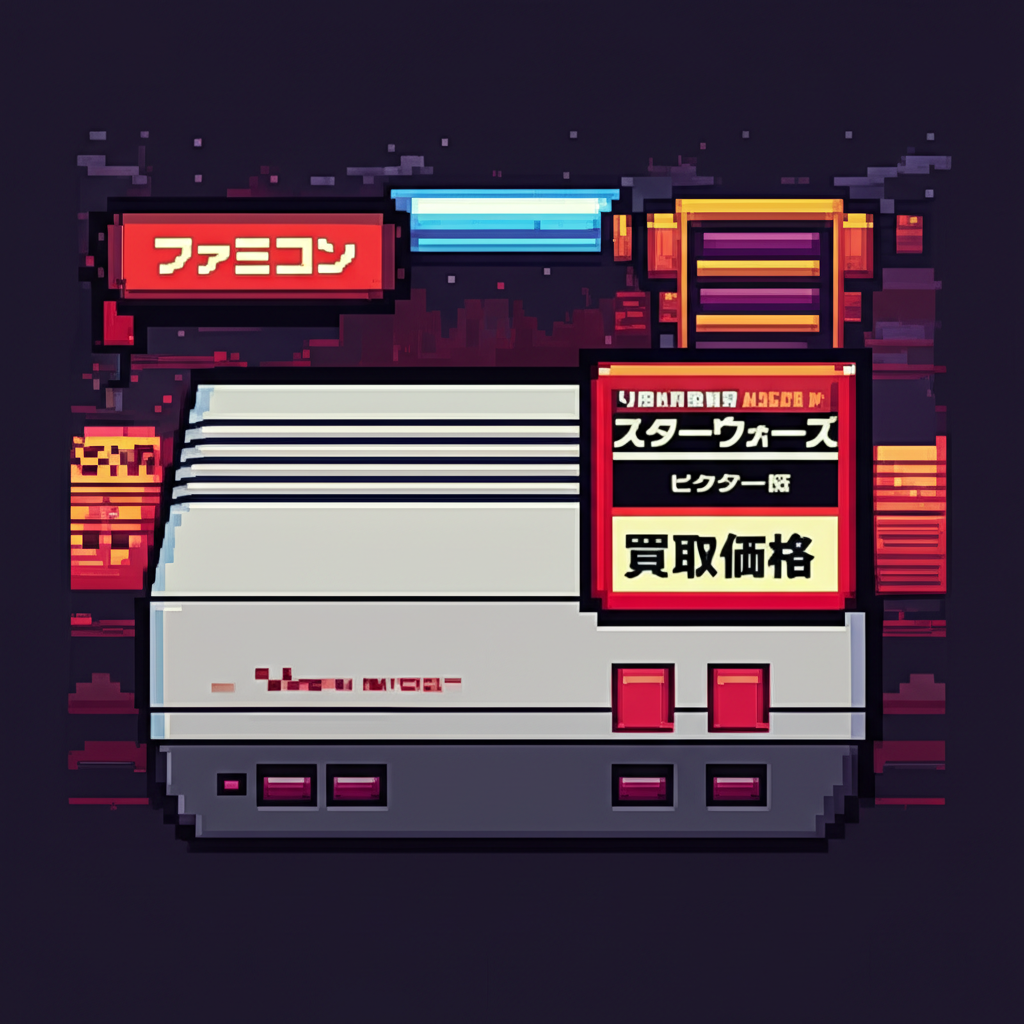 【ファミコン】スターウォーズ ビクター版を高く売るには？各社の買取価格相場を徹底比較