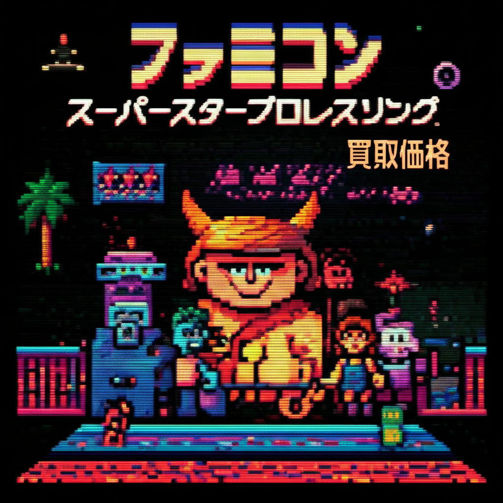 【ファミコン】スーパースタープロレスリングを高く売るには？各社の買取価格相場を比較