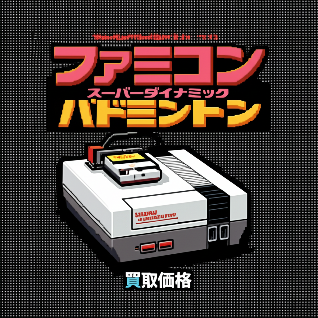 【ファミコン】スーパーダイナミック バドミントンの買取価格と相場を完全解説！高く売る方法とおすすめ業者