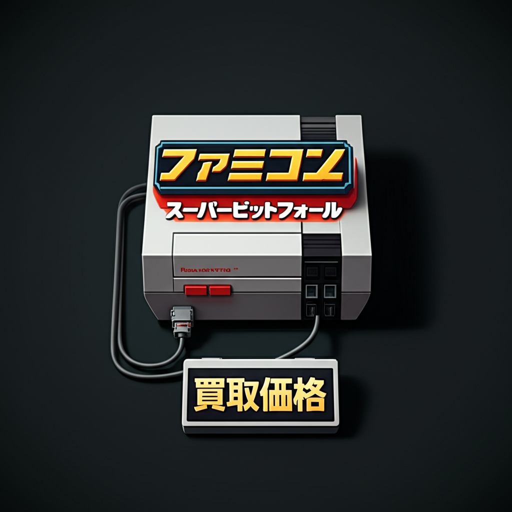 【ファミコン】スーパーピットフォールの買取価格相場は？各社比較で高く売る方法