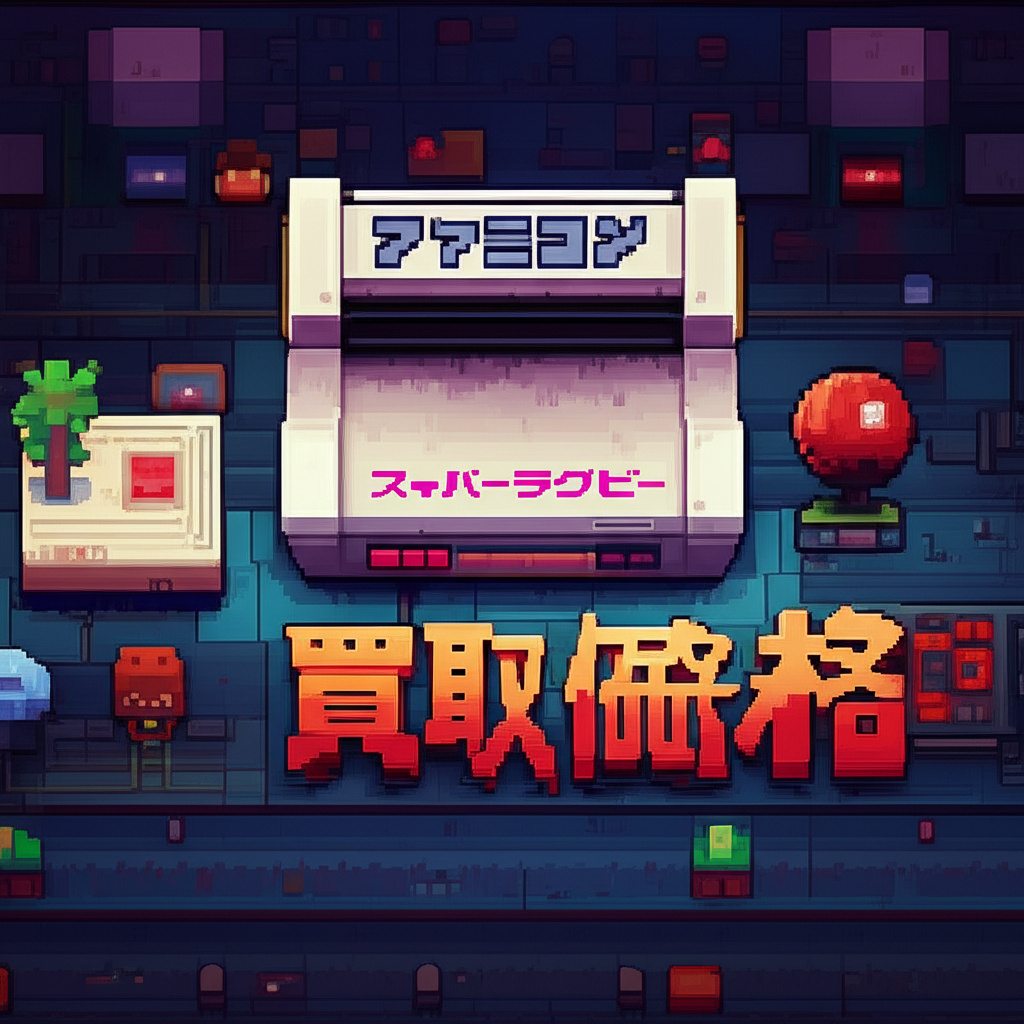 【ファミコン】スーパーラグビーを高く売るには？各社の買取価格相場を比較