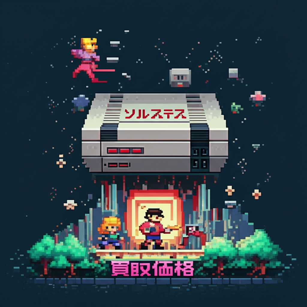 【ファミコン】ソルスティス 三次元迷宮の狂獣を高く売るには？各社の買取価格相場を比較