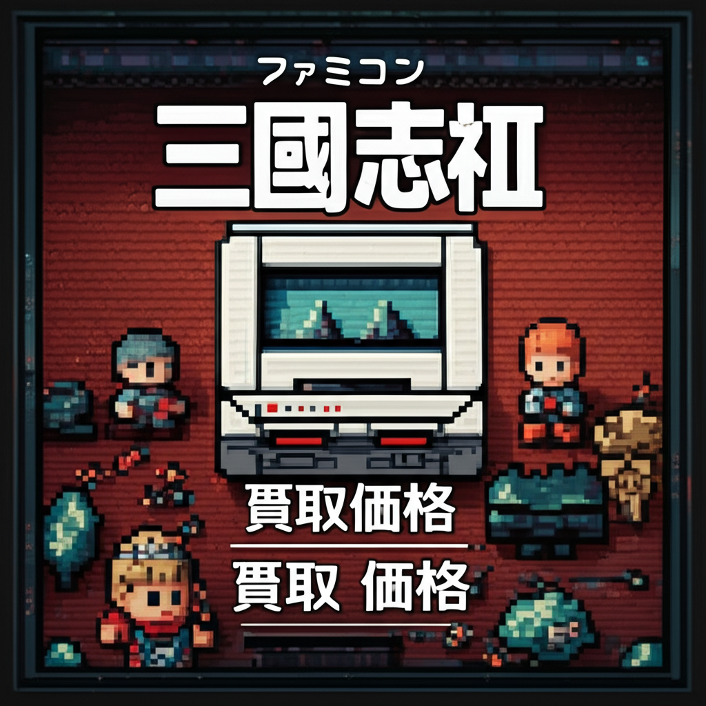 【ファミコン】三國志Ⅱを驚愕の高値で売る！各社買取価格相場と最高額査定のコツを完全公開