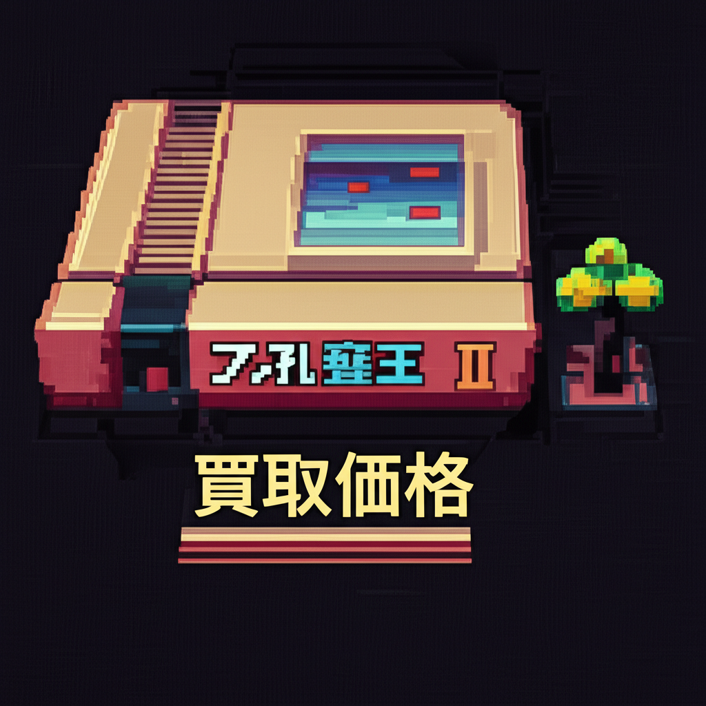 【ファミコン】孔雀王Ⅱを高く売るには？各社の買取価格相場を比較