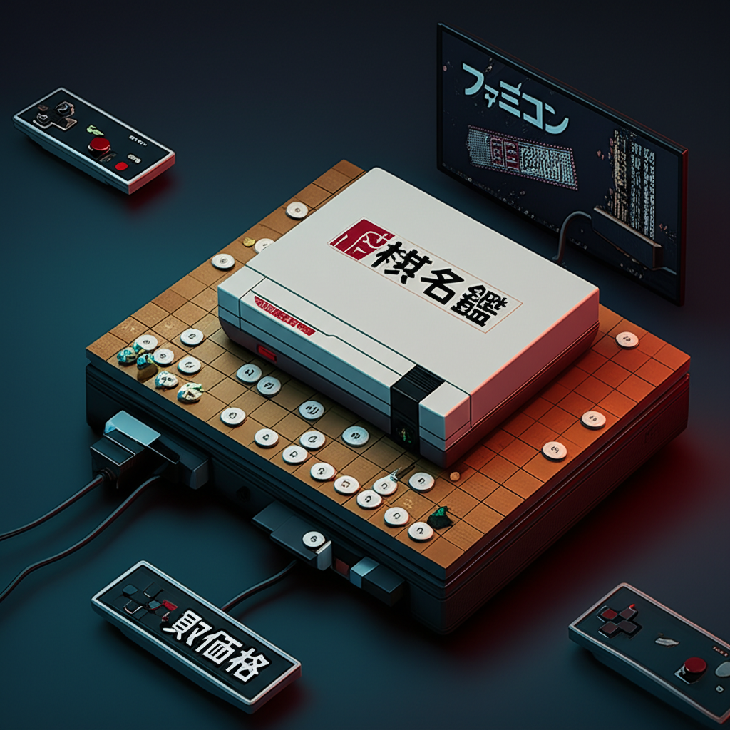 【ファミコン】将棋名鑑を高く売るには？各社の買取価格相場を完全比較