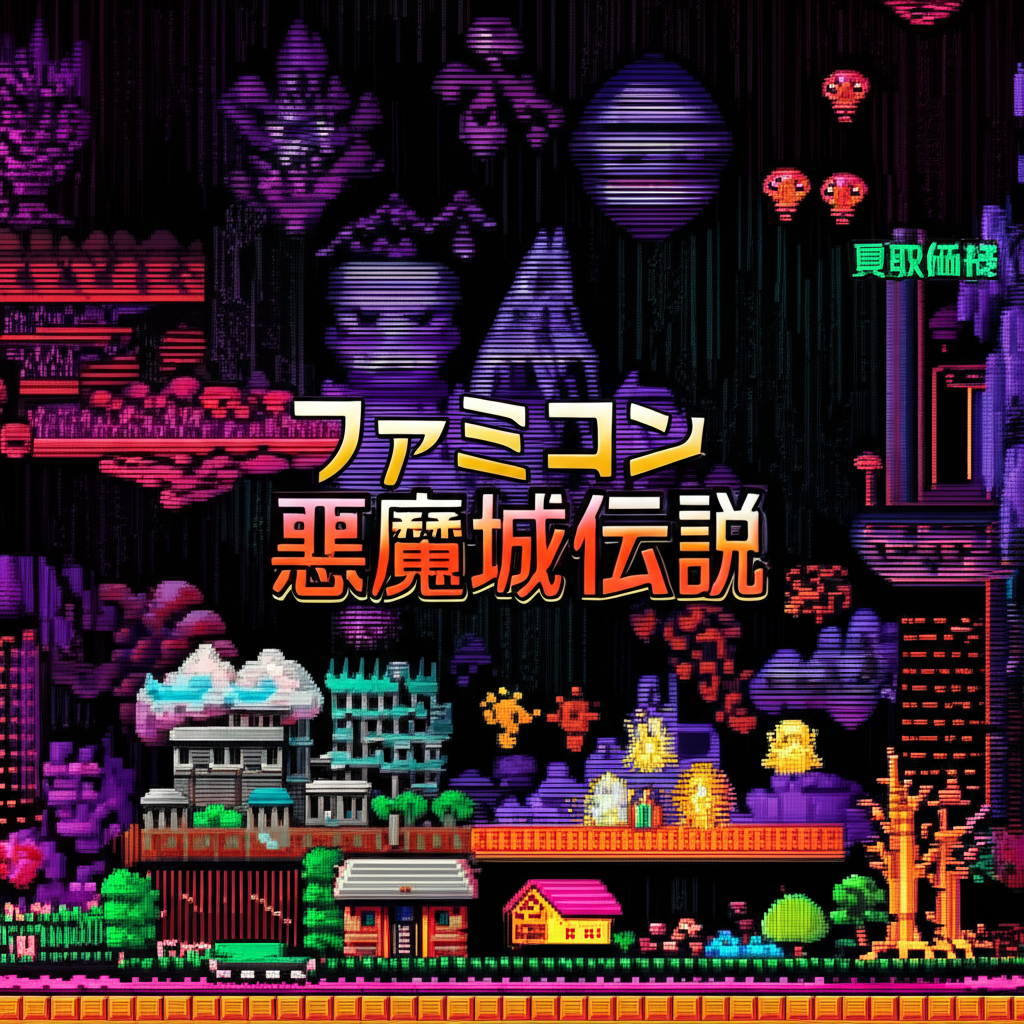 【ファミコン】悪魔城伝説を高く売るには？各社の買取価格相場を比較