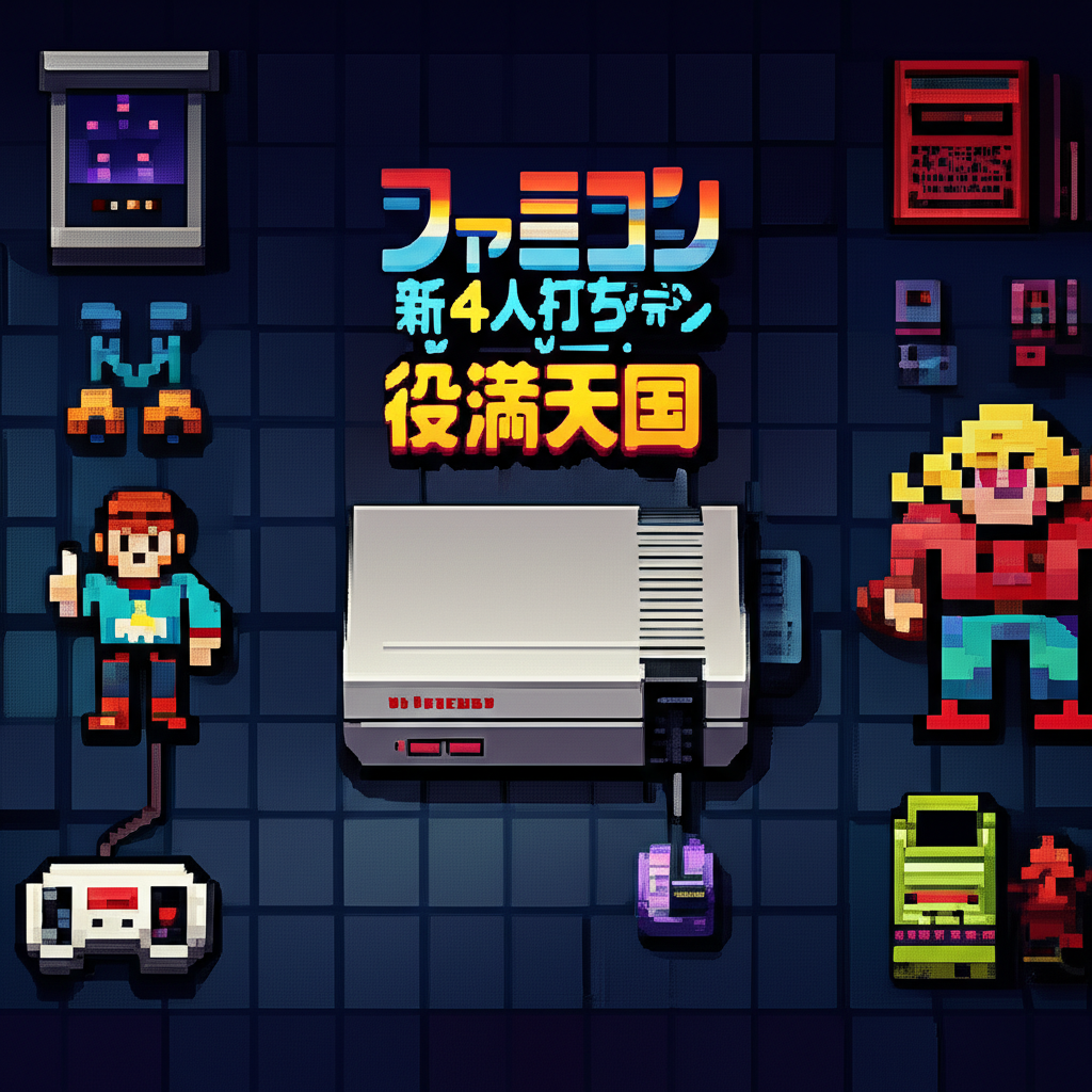 【ファミコン】新４人打ちマージャン・役満天国を高く売るには？各社の買取価格相場を比較