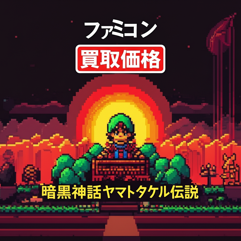 【ファミコン】暗黒神話ヤマトタケル伝説を高く売るには？各社の買取価格相場を比較