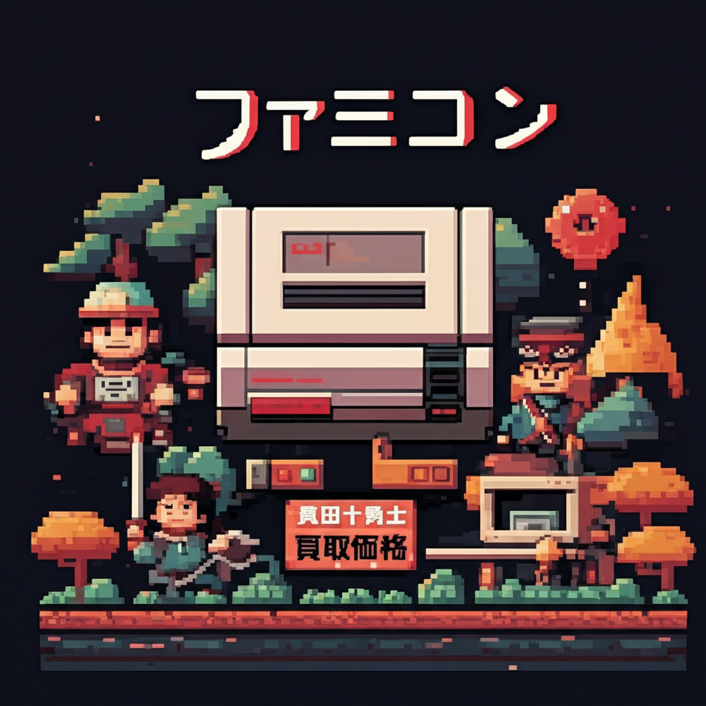 【ファミコン】真田十勇士を高く売るには？各社の買取価格相場を比較