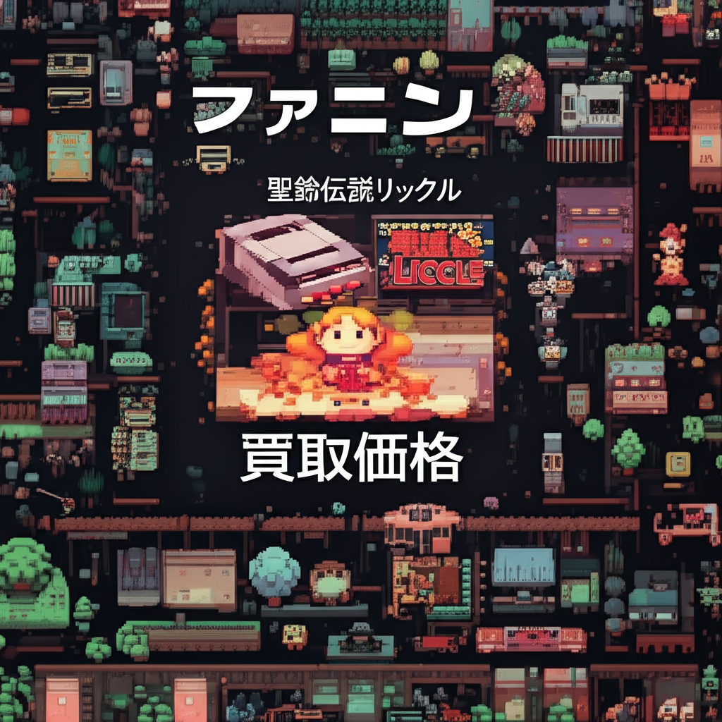 【ファミコン】聖鈴伝説リックルを高く売るには？各社の買取価格相場を比較