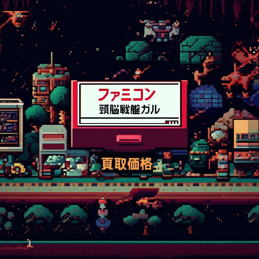 【ファミコン】頭脳戦艦ガルを高く売るには？各社の買取価格相場を比較