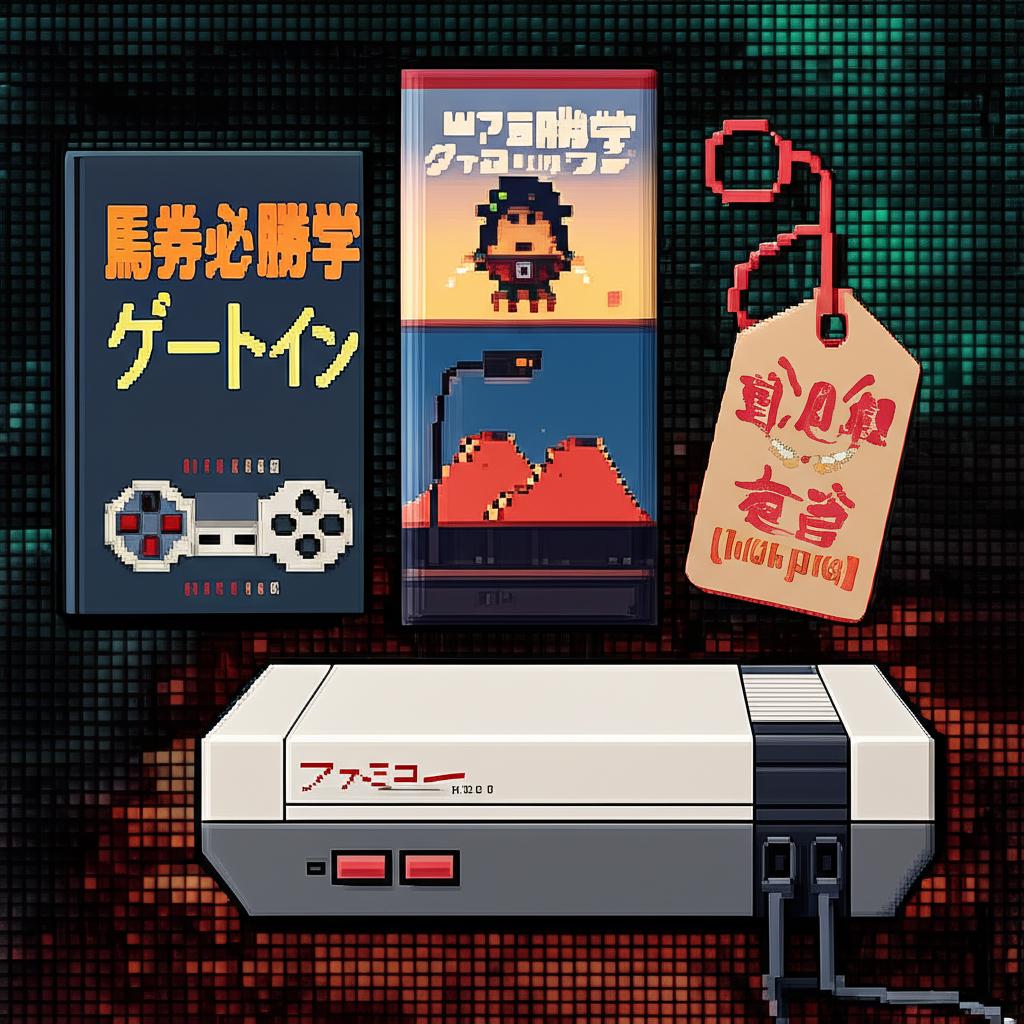 【ファミコン】馬券必勝学・ゲートインを高く売るには？各社の買取価格相場を比較