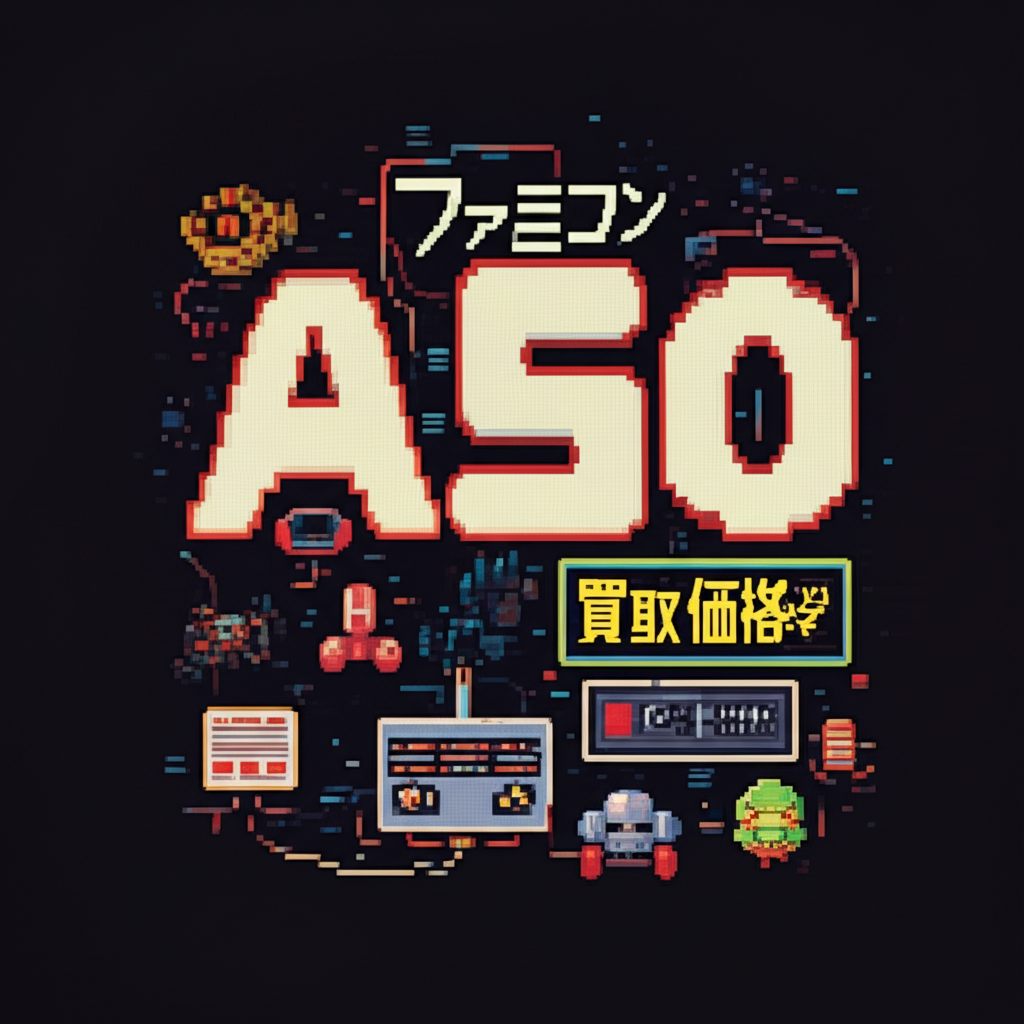【ファミコン】ASOを高く売るには？各社の買取価格相場を比較