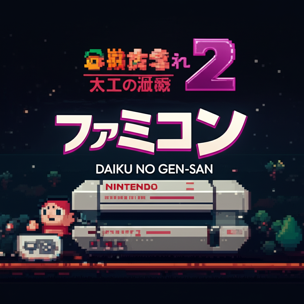 【ファミコン】大工の源さん2を高く売るには？各社の買取価格相場を比較