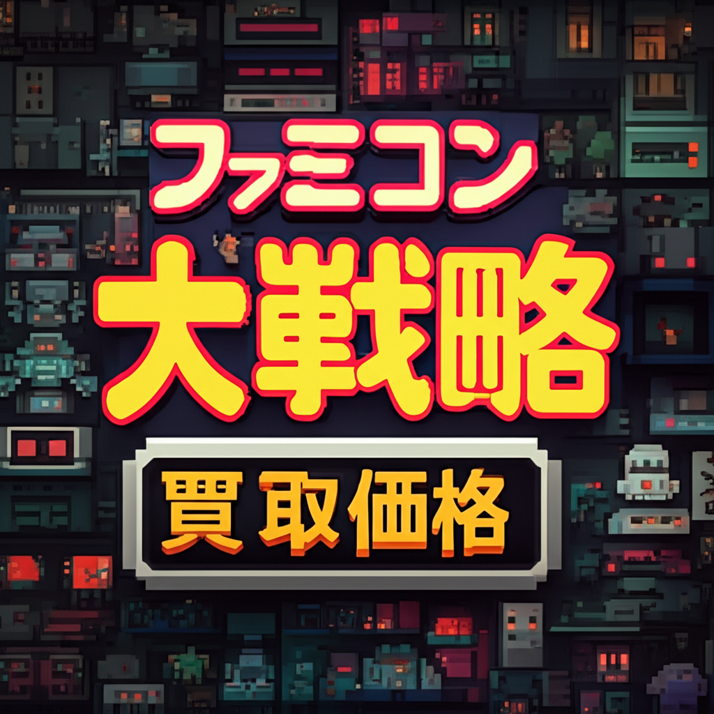 【ファミコン】大戦略を高く売るには？各社の買取価格相場を比較