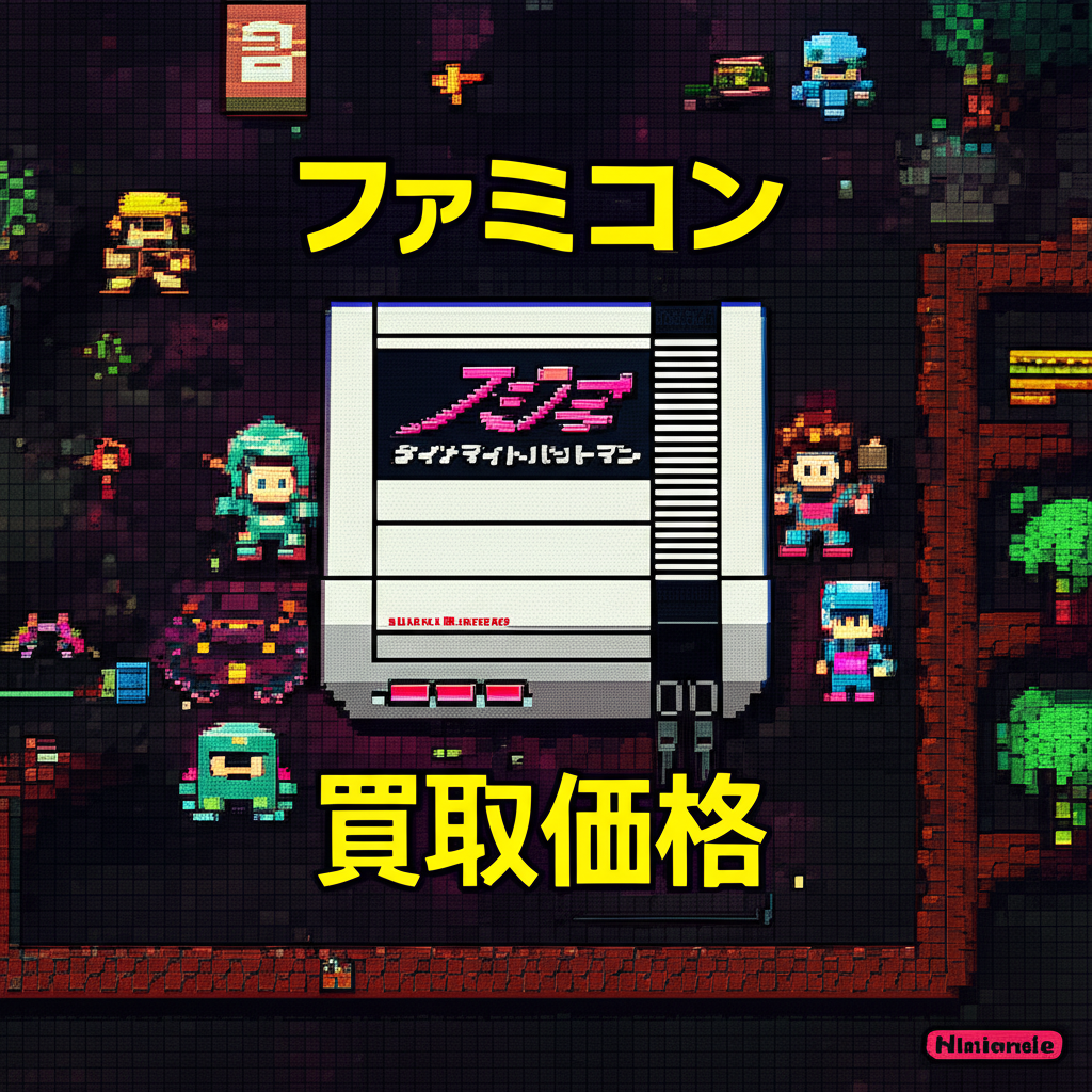 【ファミコン】ダイナマイトバットマンを高く売るには？各社の買取価格相場を比較