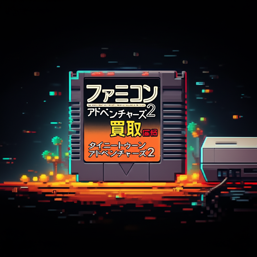 【ファミコン】タイニートゥーン アドベンチャーズ2を高く売るには？各社の買取価格相場を比較