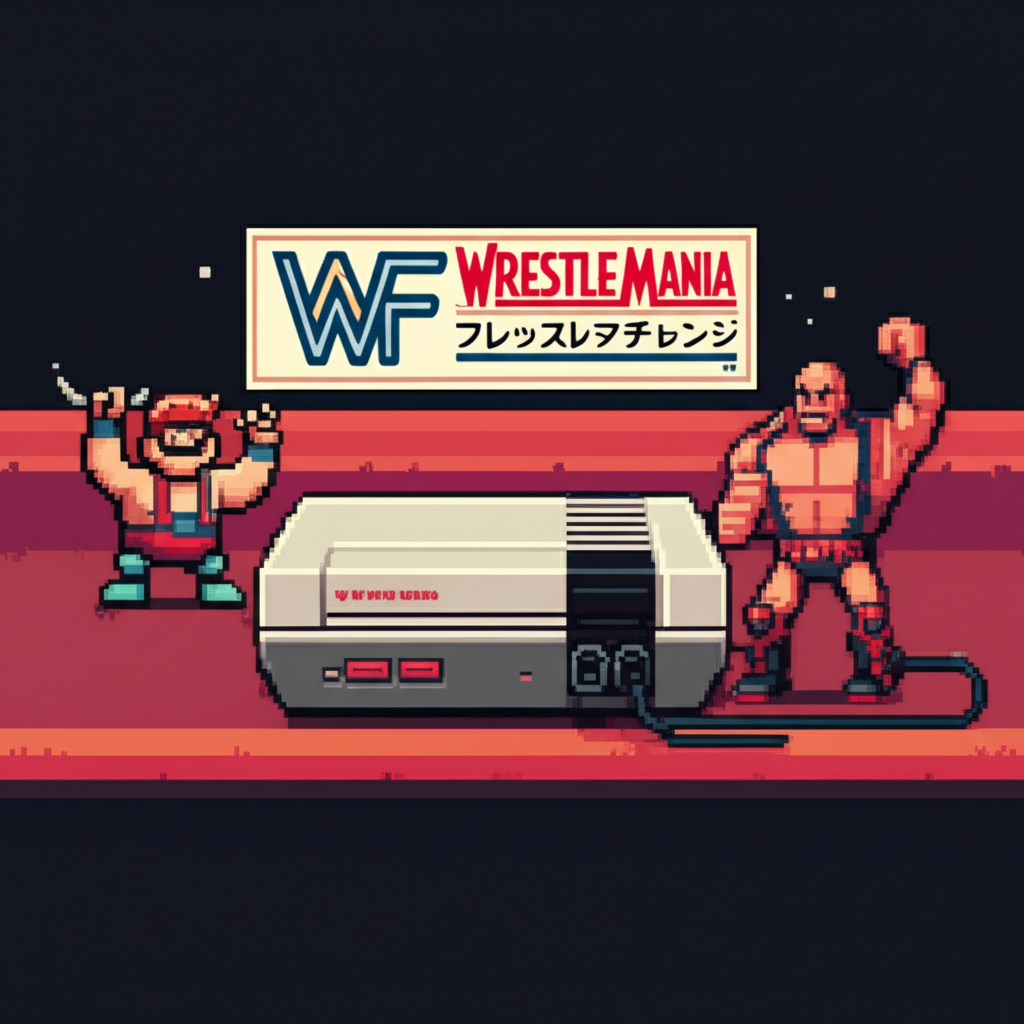 【ファミコン】WWFレッスルマニアチャレンジを高く売るには？各社の買取価格相場を比較