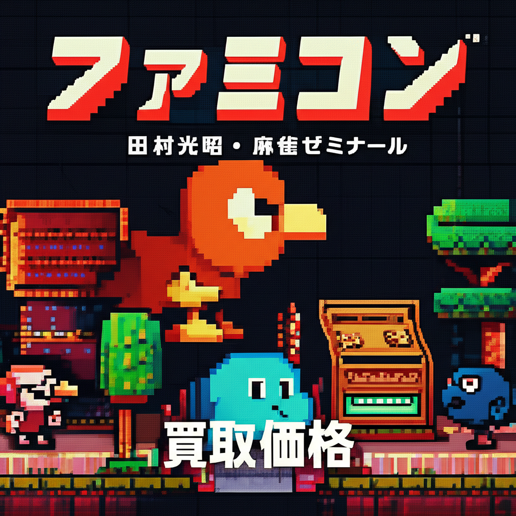 【ファミコン】田村光昭・麻雀ゼミナールを高く売るには？各社の買取価格相場を比較