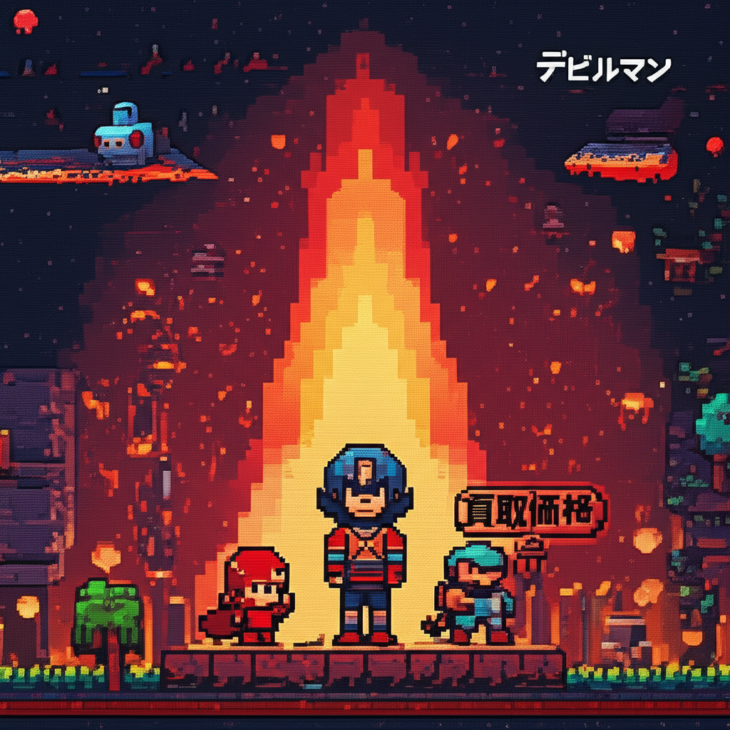 【ファミコン】デビルマンを高く売るには？各社の買取価格相場を比較