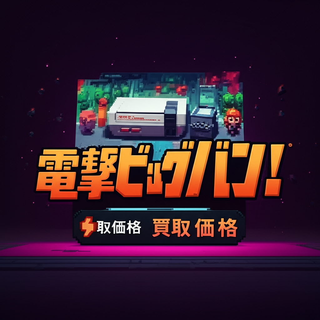 【ファミコン】電撃ビッグバン!を高く売るには？各社の買取価格相場を比較