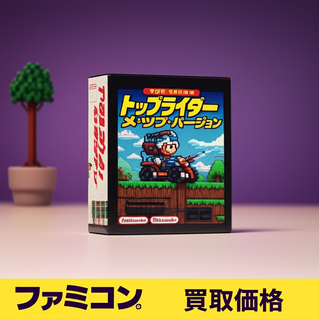 【ファミコン】トップライダー・メッツバージョンを高く売るには？各社の買取価格相場を比較
