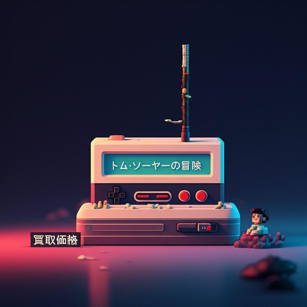 【ファミコン】トム・ソーヤーの冒険を高く売るには？各社の買取価格相場を比較