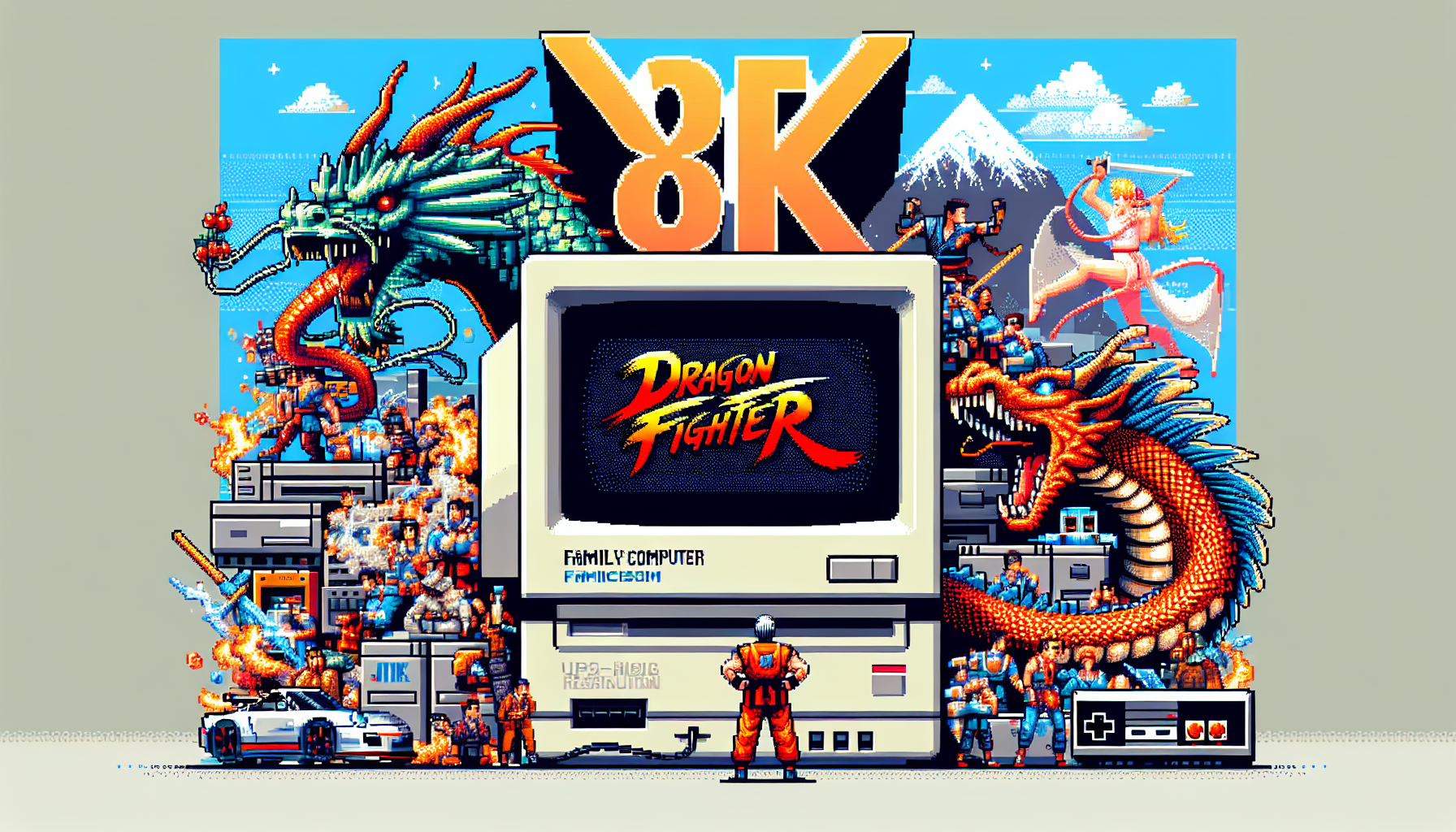 【ファミコン】ドラゴンファイターを高く売るには？各社の買取価格相場を比較