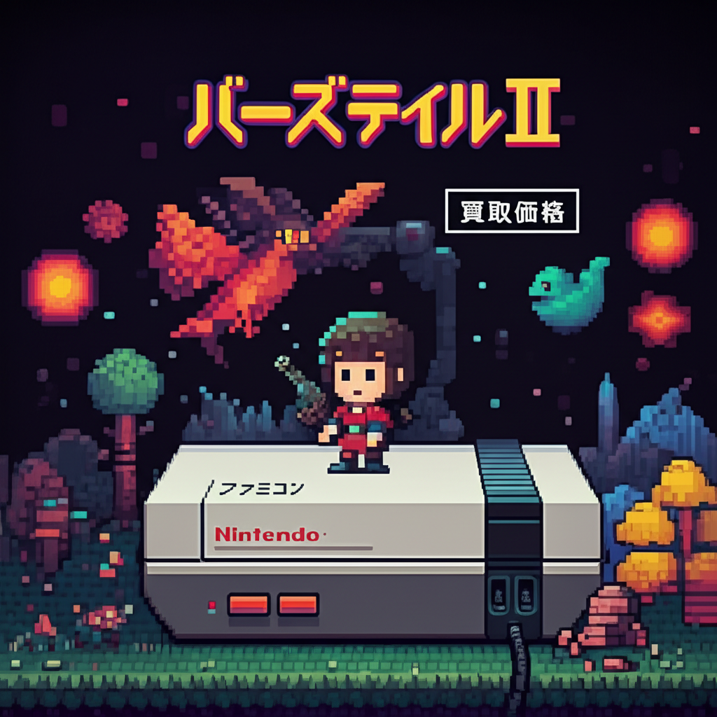 【ファミコン】バーズテイルⅡを高く売るには？各社の買取価格相場を比較