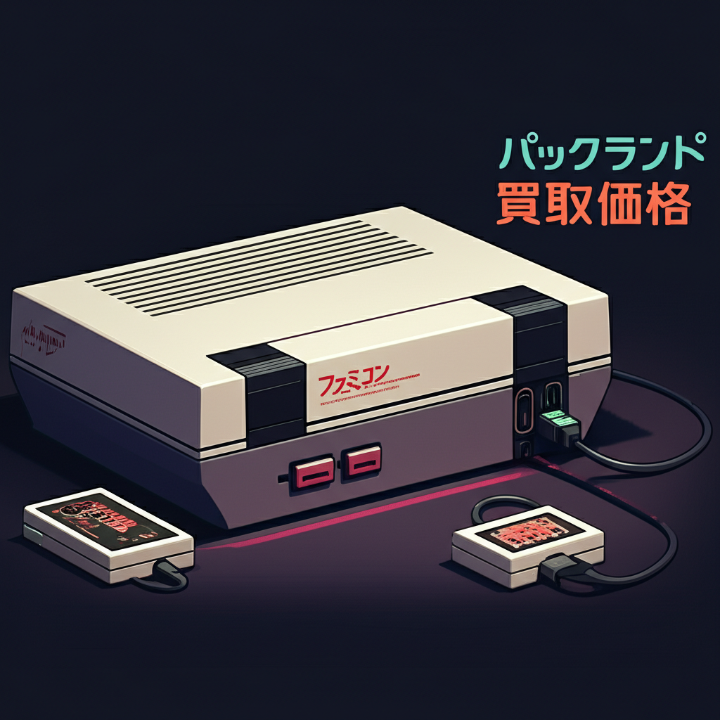 【ファミコン】パックランドを高く売るには？各社の買取価格相場を比較