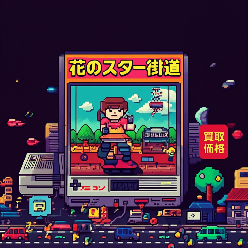 【ファミコン】花のスター街道を高く売るには？各社の買取価格相場を比較
