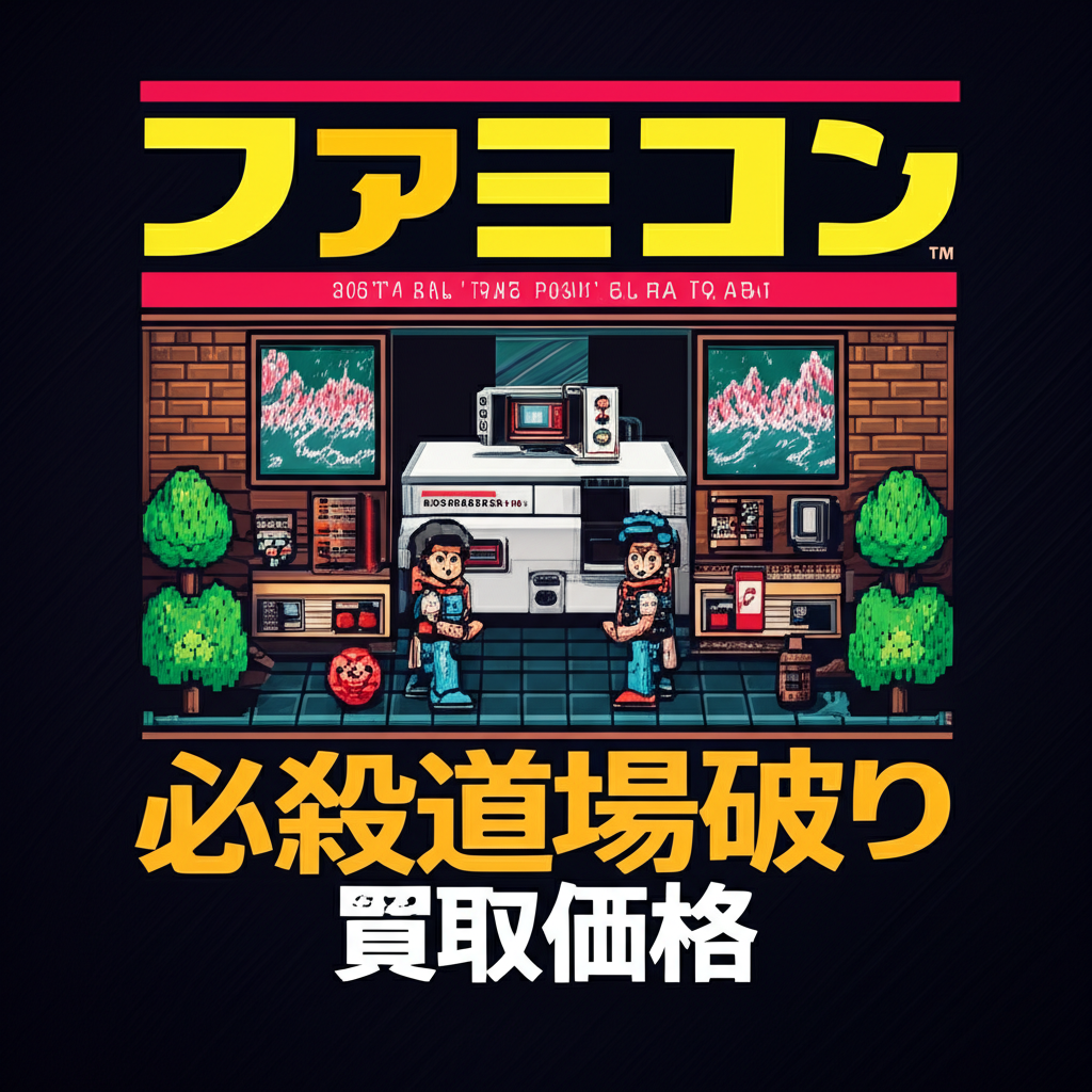 【ファミコン】必殺道場破りを高く売るには？各社の買取価格相場を比較
