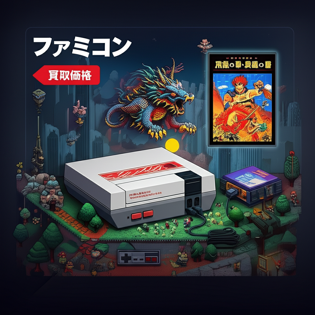 【ファミコン】飛龍の拳・奥義の書を高く売るには？各社の買取価格相場を比較